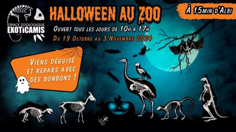 Halloween au Zoo Exoticamis