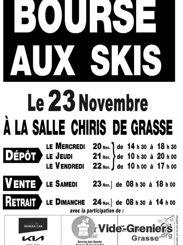 Bourse Aux Skis-Ski Club de Grasse