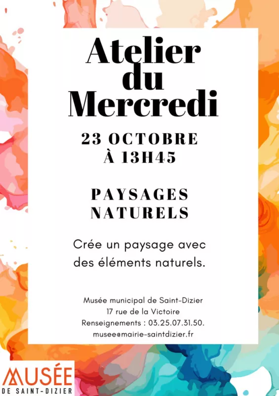 Atelier du Mercredi : Paysages Naturels