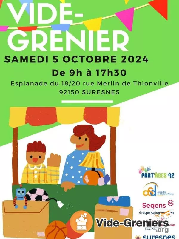 Vide Grenier Part'Ages92