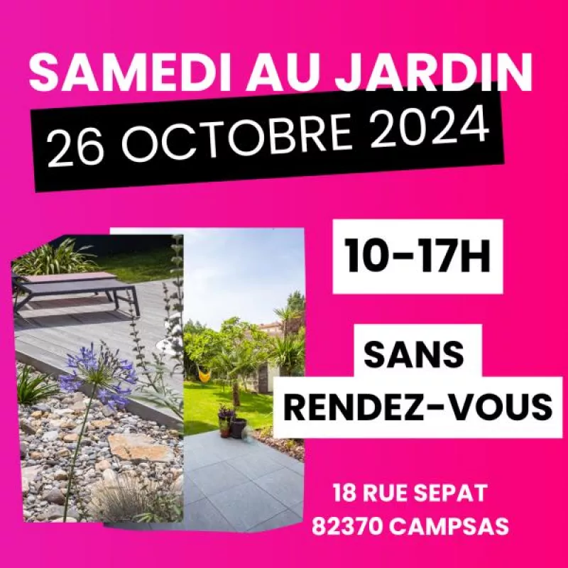 Samedi au Jardin