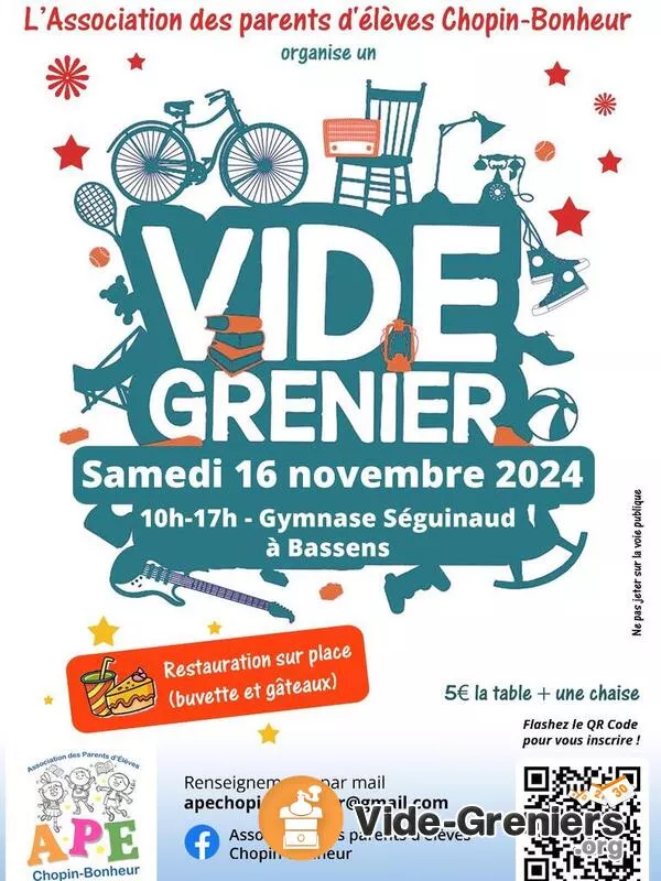 Vide Grenier de l'Association des Parents d'Élèves