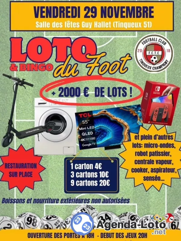 Fc Tinqueux Loto