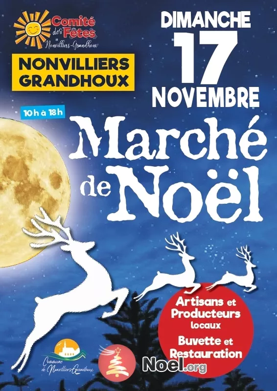 Marché de Noël Nonvilliers Grandhoux