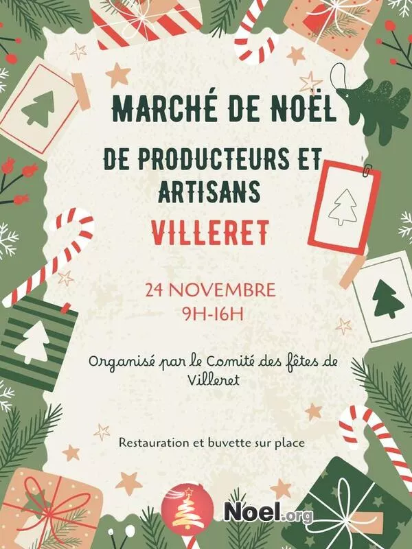 Marché de Noël de Producteurs et Artisans