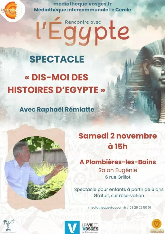 «Dis-Moi des Histoires d'Egypte»