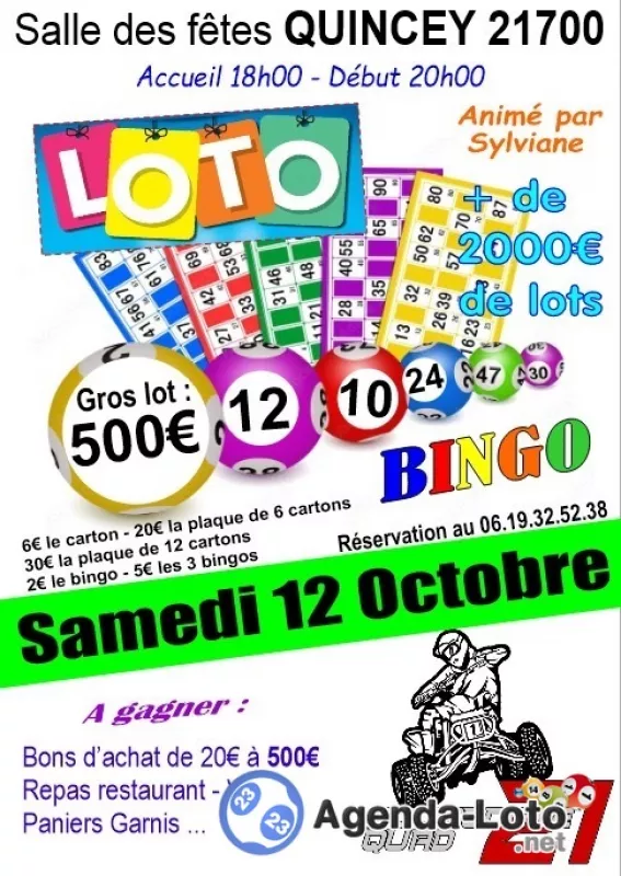 Loto Bourgogne Quad 21