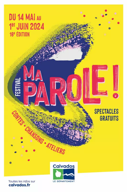 Festival Ma Parole  à Souleuvre-en-Bocage. Carole Chaix : Permis de Colorier