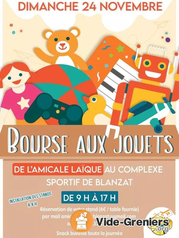 Bourse Aux Jouets à Blanzat