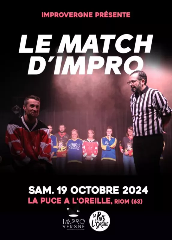 Match d'Impro-Improvergne à la Puce à l'Oreille