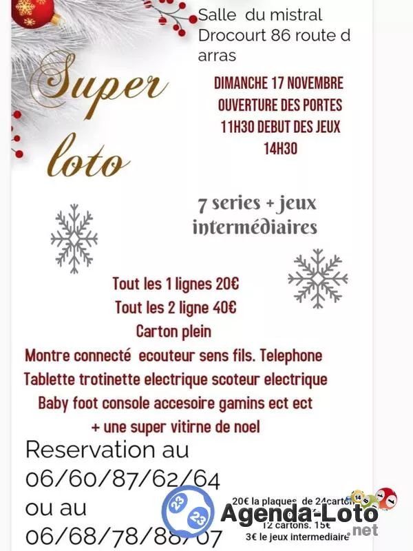 Super Loto Avant Noel