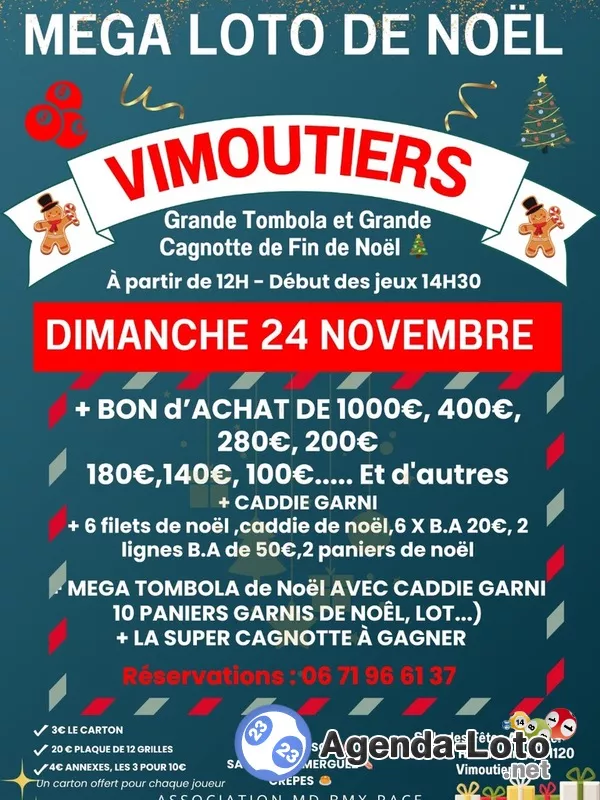 Mega Loto de Noël à Vimoutiers