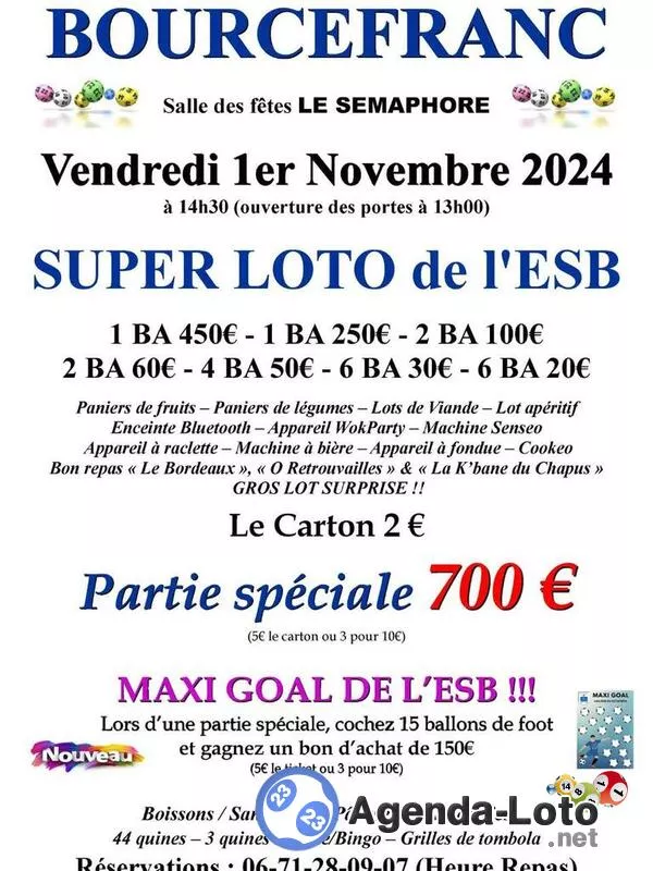 Super Loto du Football Bourcefranc