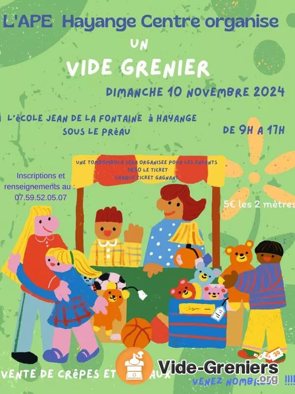 Vide Grenier Ape Ecole Hayange Centre