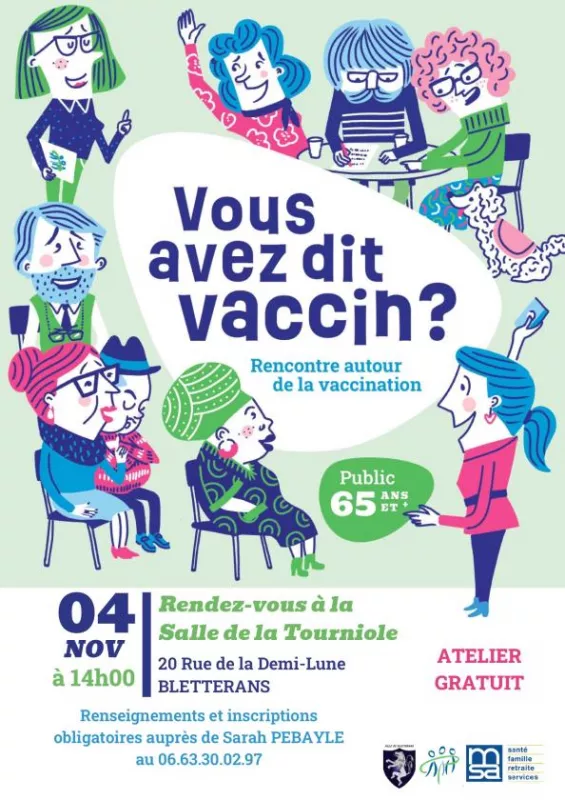 Atelier «Vous Avez Dit Vaccin ?»-Seniors