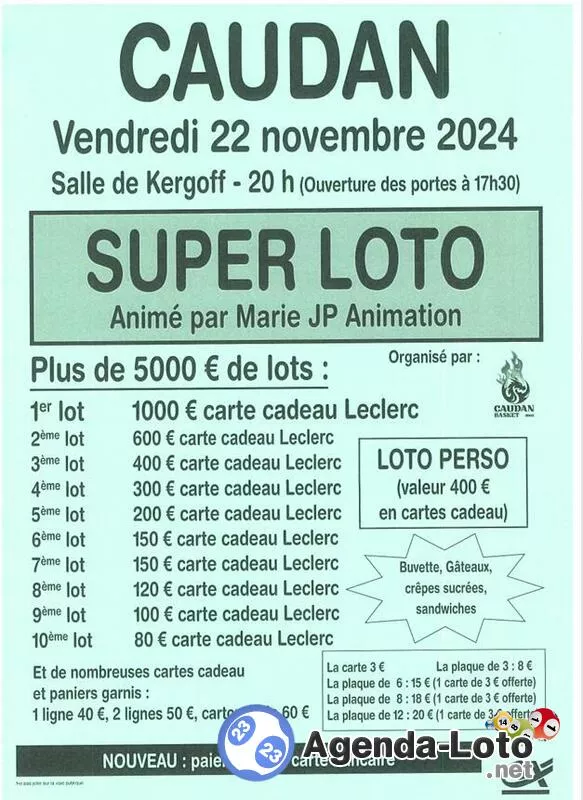 Super Loto Animé par Marie Jp