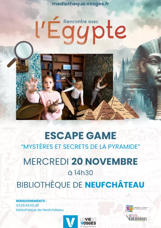 Escape-Game Mystères et Secrets de la Pyramide