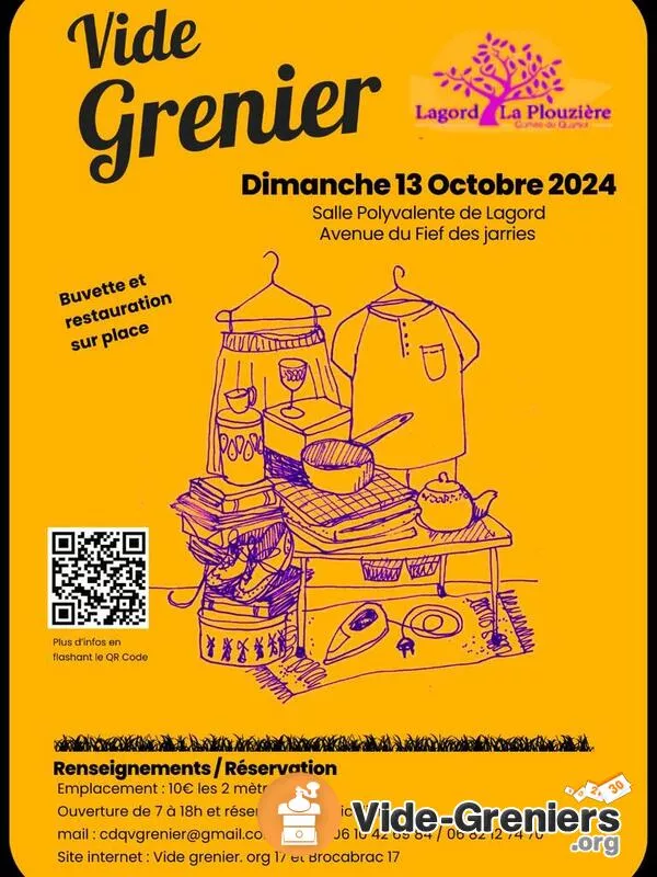 Vide Grenier du Cdq la Plouziere Lagord