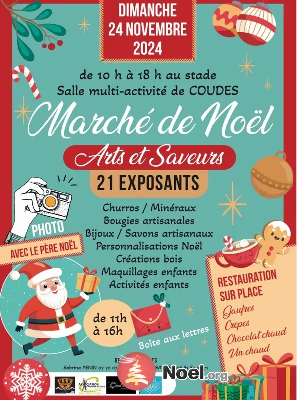 Marché de Noël Artisanal Coudes