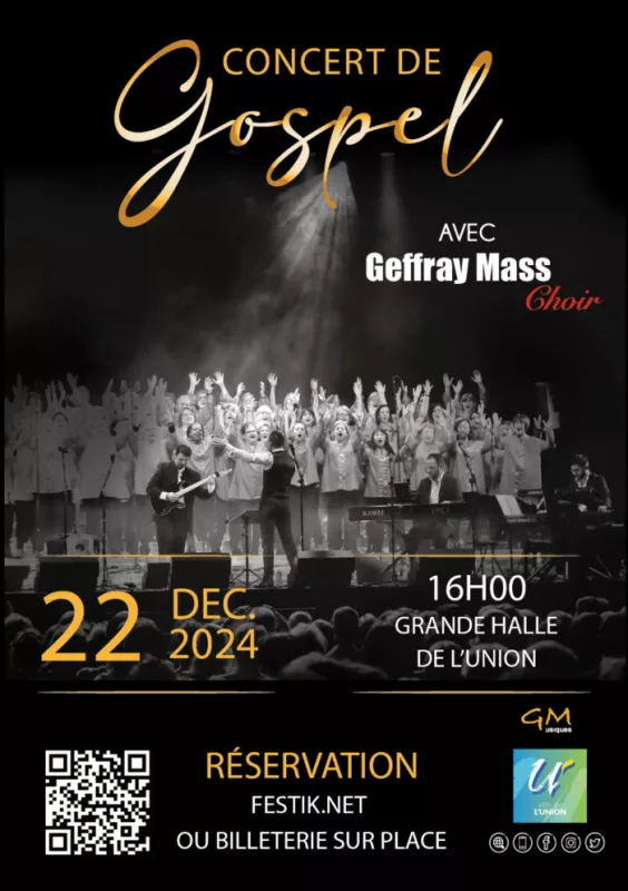 Concert de Gospel-Dimanche 22 Décembre