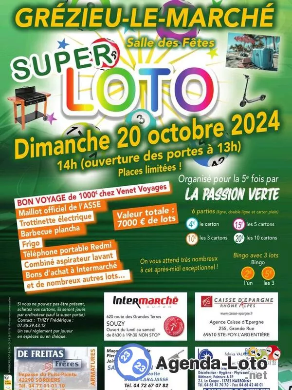 5Eme Grand Loto de la Passion Verte