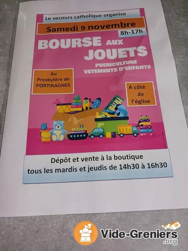 Bourse Aux Jouets Puériculture et Textiles