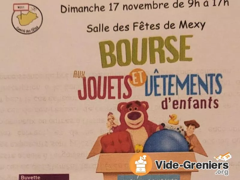 Bourse Aux Jouets et à la Nurserie