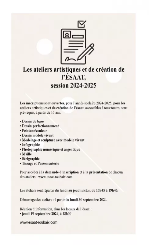 Ateliers Artistiques de l'Esaat