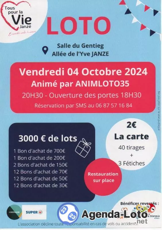 Loto Animé par Animloto35 Bernard