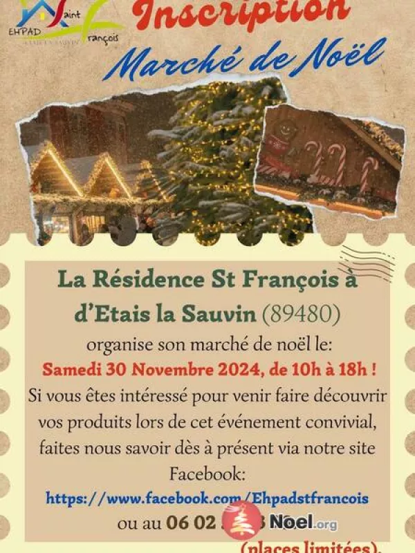 Marché de Noel au Sein de l'Établissement