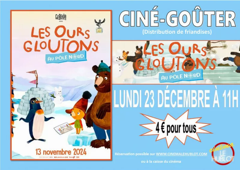 Ciné-Goûter-«les Ours Gloutons»