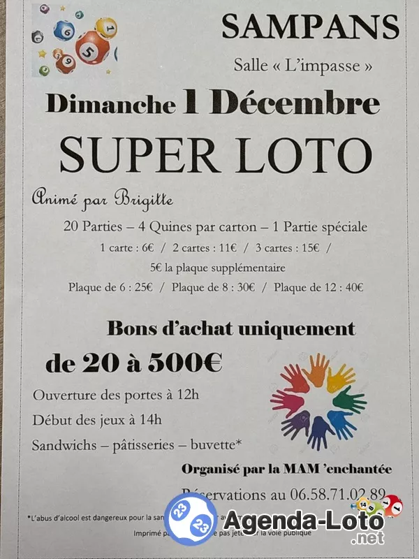 Loto Mam’enchantée