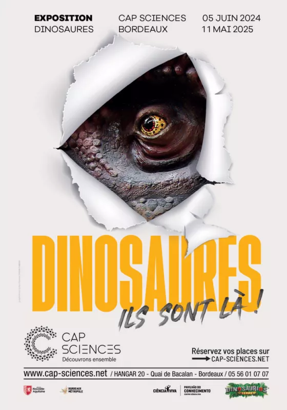 Exposition «Dinosaures» à Cap Sciences