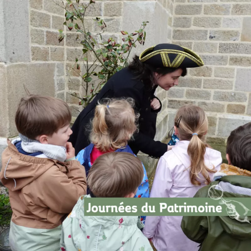 Journées du Patrimoine-Visite Guidée Famille «le Trésor du Capitaine Morgane»