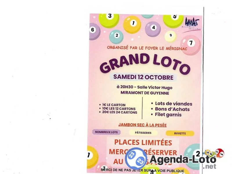 Grand Loto Foyer le Merignac