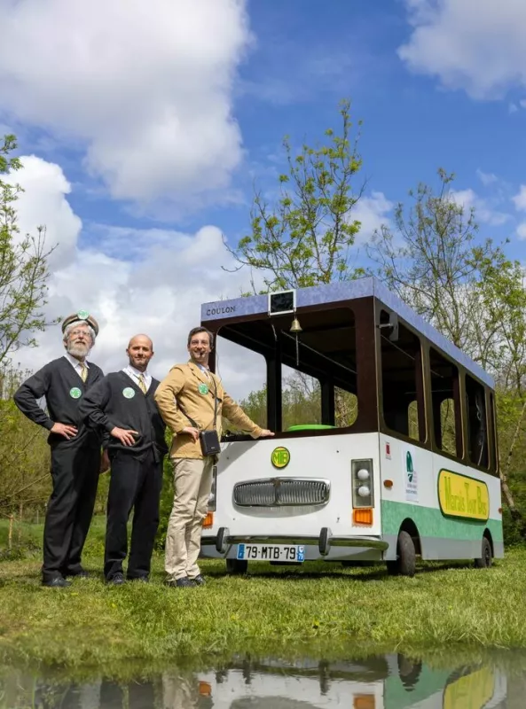 Le «Marais Tour Bus» à Mouzeuil-Saint-Martin