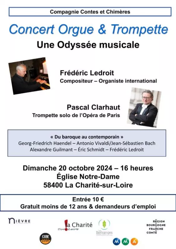 Concert Orgue et Trompette : une Odyssée Musicale