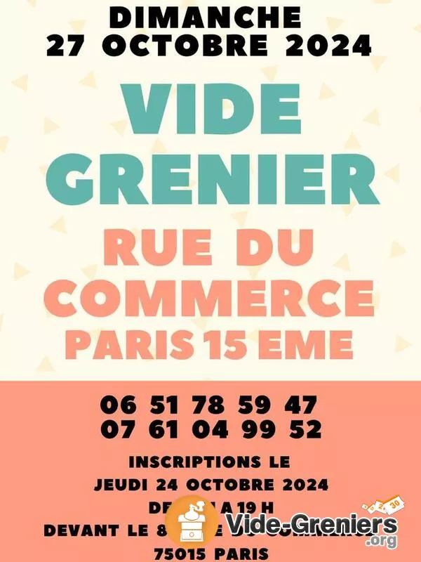 Vide Grenier Rue du Commerce