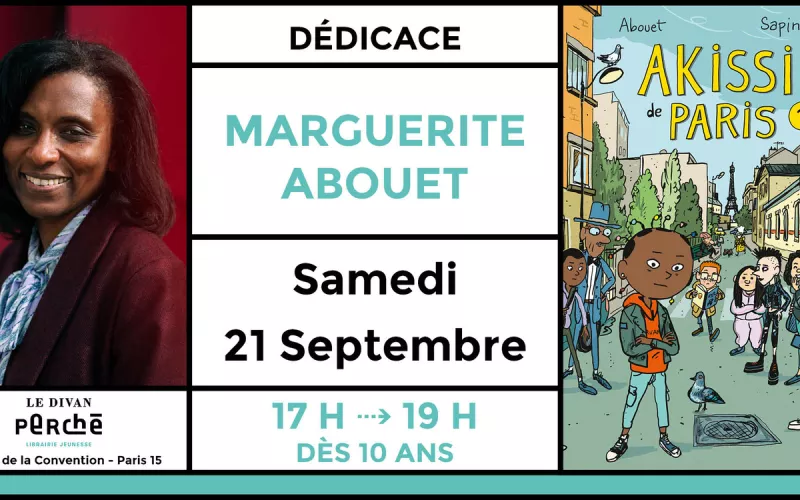 Dédicace Jeunesse avec Marguerite Abouet au Divan Perché