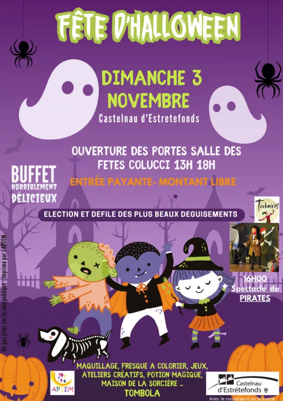 Halloween et Défilé des Plus Remarquables Déguisements