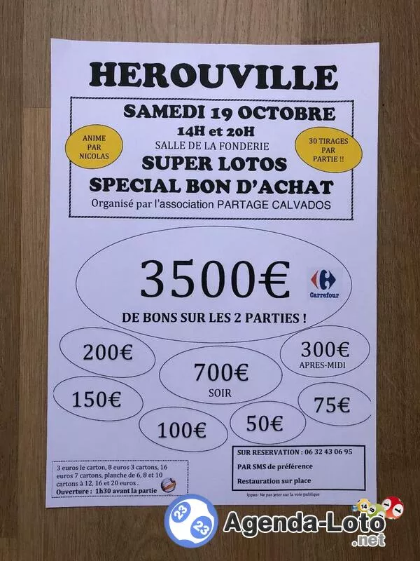 Super Lotos Spécial Bons d'Achats