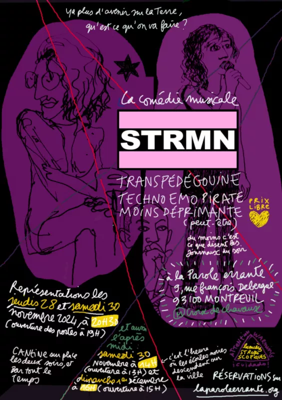 Strmn, la Comédie Musicale Transpédégouine Techno Emo Pirate