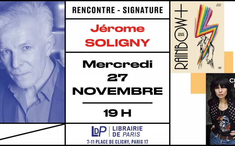 Jérome Soligny Présente « Rainbow + » à la Librairie de Paris