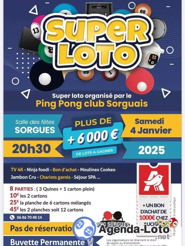 Loto Ping Pong Club Sorguais