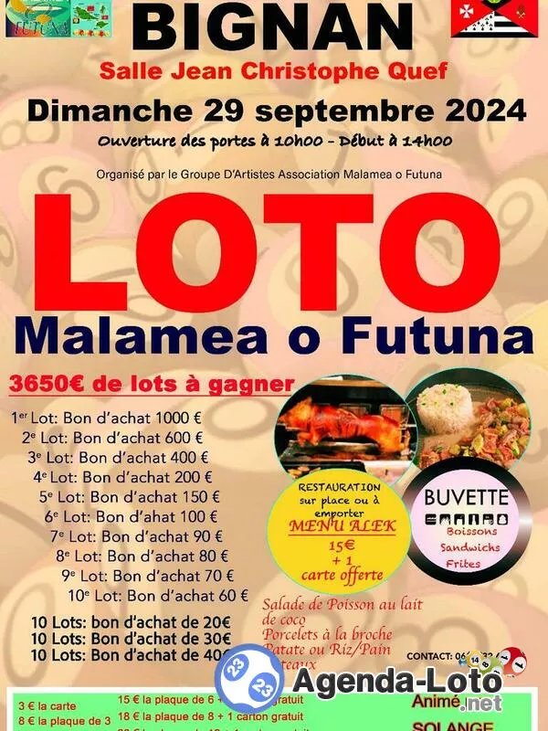 Loto Malamea O Futuna 'Animé par Solange de Guéhenno'