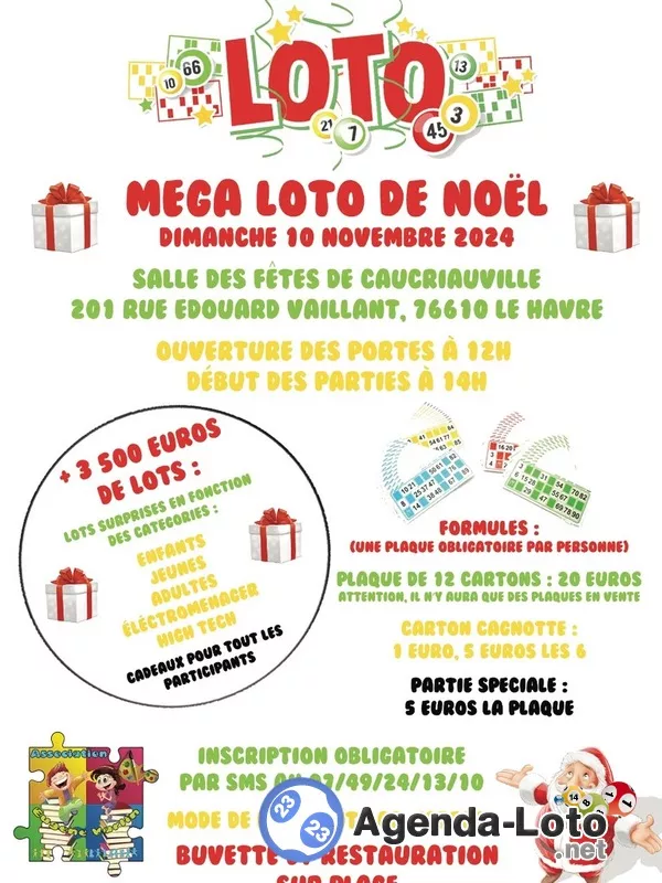 Méga Loto de Noël