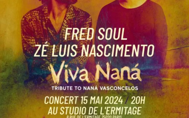 Fred Soul et Zé Luis Nascimento au Studio de l'Ermitage
