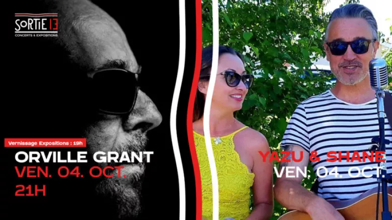 Yazu & Shane + Orville Grant en Concert