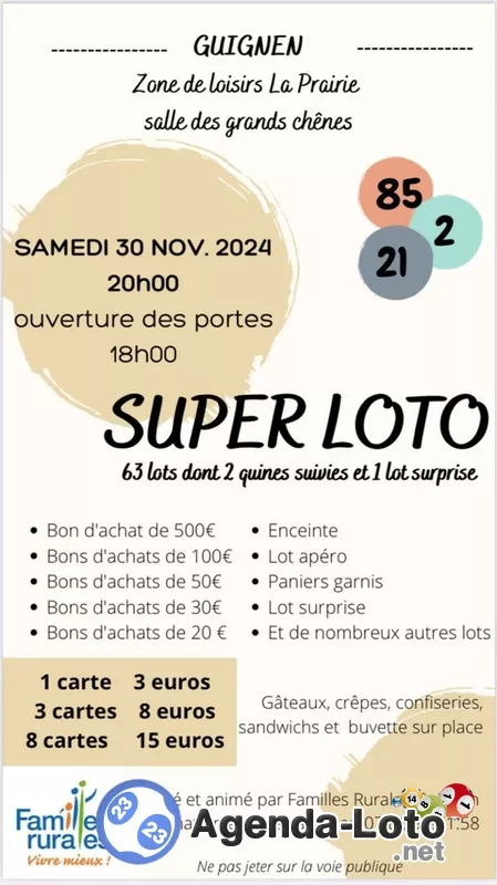 Loto Familles Rurales