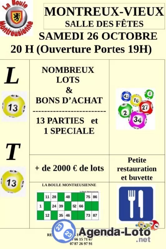 Loto de la Boule Montreusienne